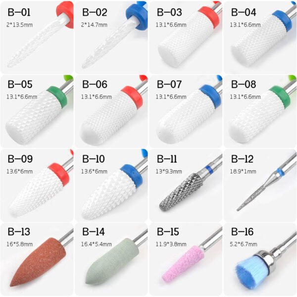 B01 Nail Drill Bit - 图片 2