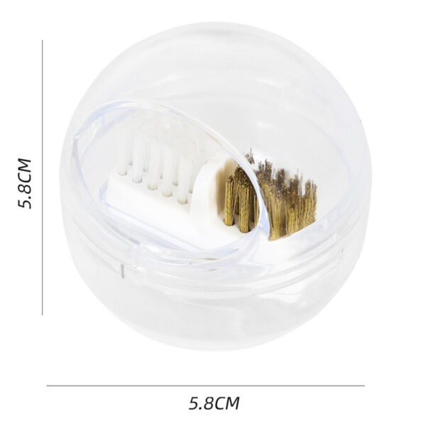 Golden Copper Nail Drill Bit Clean Brush - 图片 4