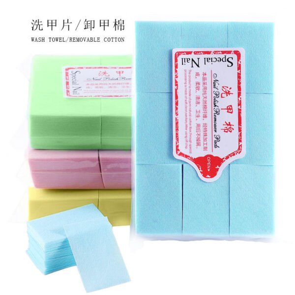 Nail Art Polish remover Pads Wipes - 图片 2