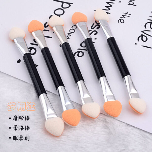 10pcs Double Side Nail Sponge Stick Latex Sponge Pen - 图片 4
