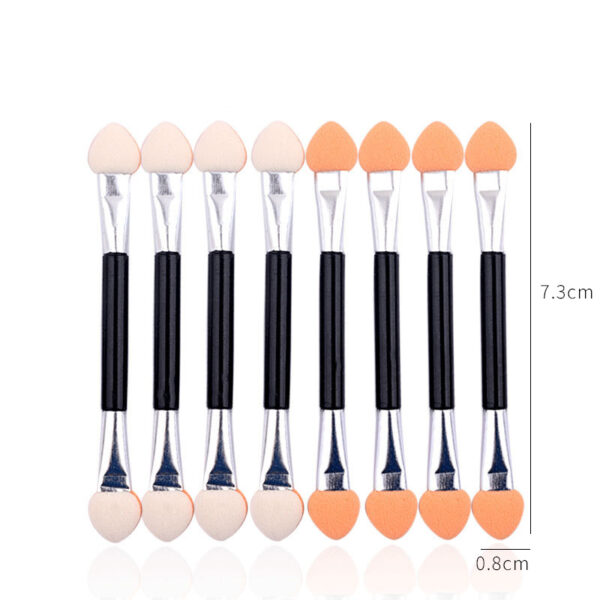 10pcs Double Side Nail Sponge Stick Latex Sponge Pen