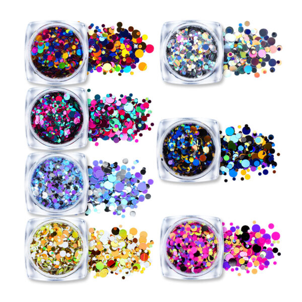 3g/bottle Glitter Rhinestones Cross-Border Mixed Pack