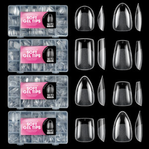 360pcs short half matte nail tips